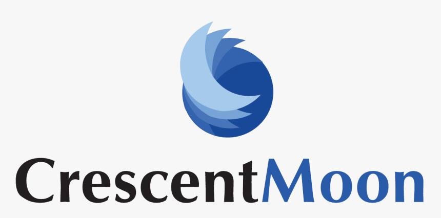 Crescent Moon Logo - Graphic Design, HD Png Download, Free Download