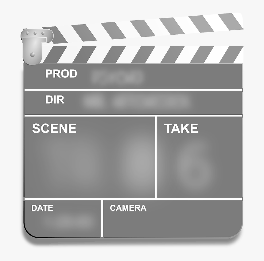 Lights Camera Action Png, Transparent Png, Free Download