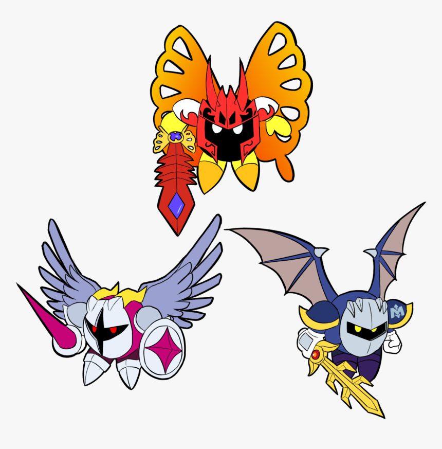 Kirby Could Destroy All Three Of Them - Morpho Knight Meta Knight Galacta Knight, HD Png Download, Free Download