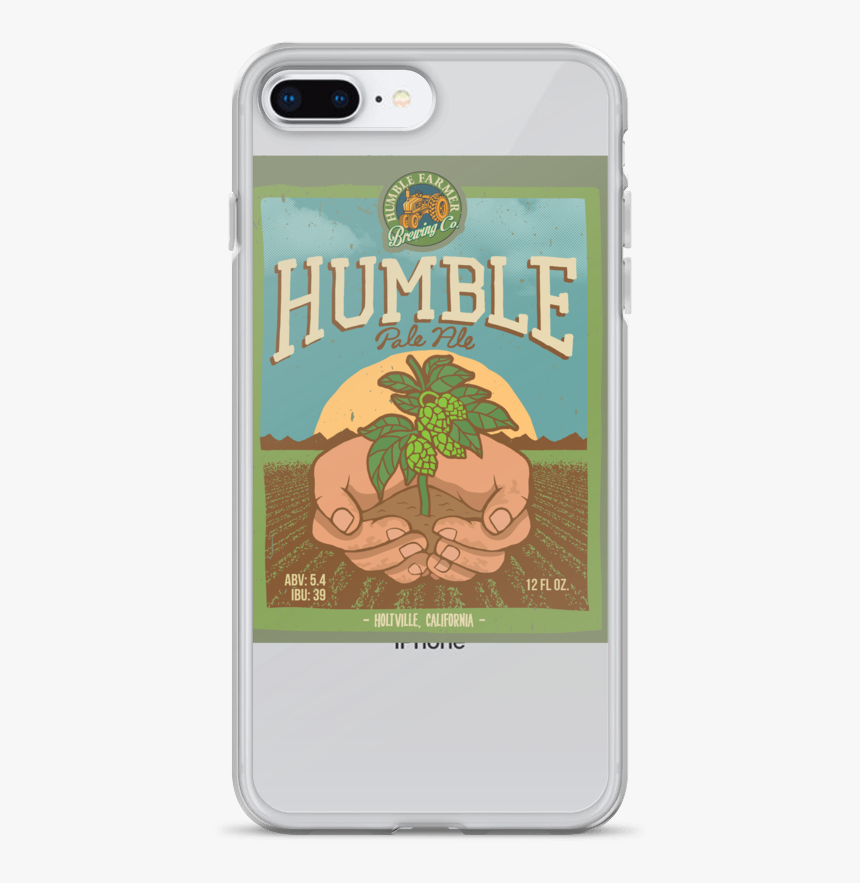 Humble Pale Ale Mockup Case On Phone Iphone 7 Plus8 - Smartphone, HD Png Download, Free Download