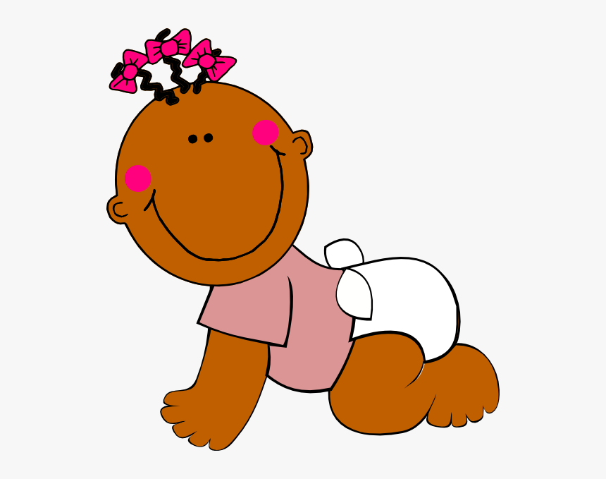 Free Clipart Baby Crawling, HD Png Download, Free Download