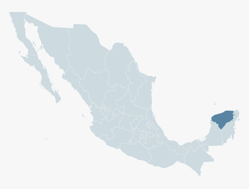 Mexico Map Transparent, HD Png Download, Free Download