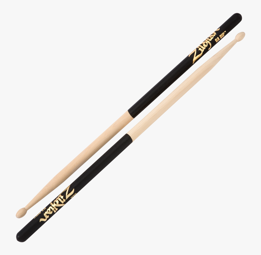 Zildjian 5a Wood Black Dip Drumsticks , Png Download - Flex Sensor 4.5 Inch, Transparent Png, Free Download