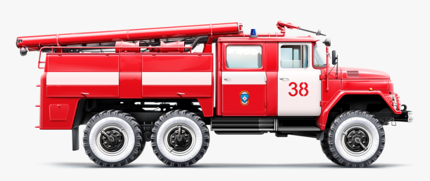 Fire Truck - Пнг Пожарная Машина, HD Png Download, Free Download