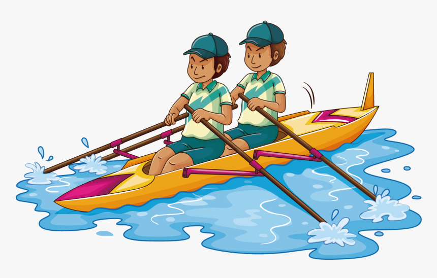 Rowing Kayak Stock Photography - Rowing Clipart, HD Png Download, Free Download