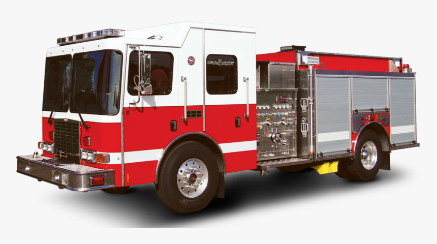 Fire Brigade Truck Png Background Image - Fire Engine Png, Transparent Png, Free Download