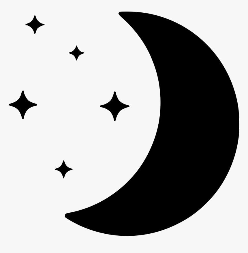 Moon Star - Crescent, HD Png Download, Free Download