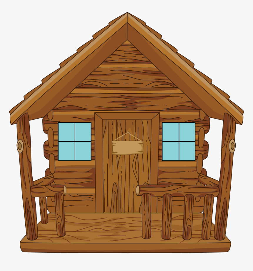 Cottage Clipart Camp Cabin - Almhütte Clipart, HD Png Download, Free Download