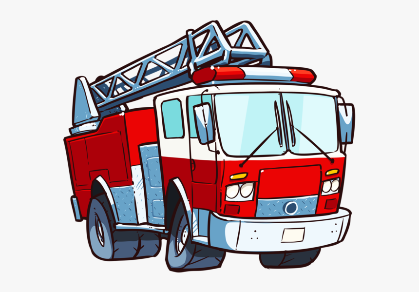 Fire Engine Firefighter Fire Department Car - Fire Truck Siluet Png, Transp...