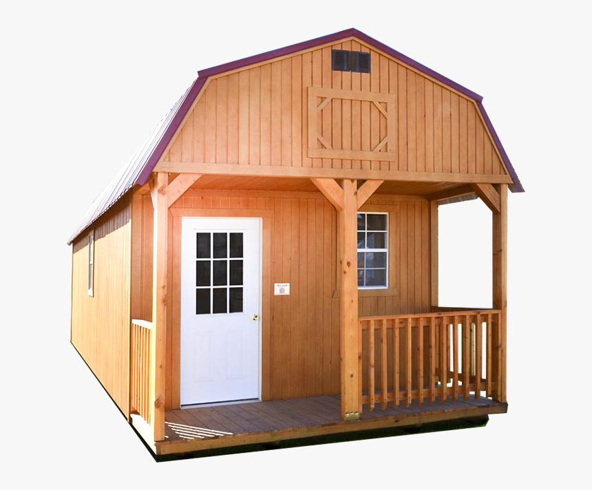 Treated Lofted Barn Cabin Image - Plank, HD Png Download, Free Download