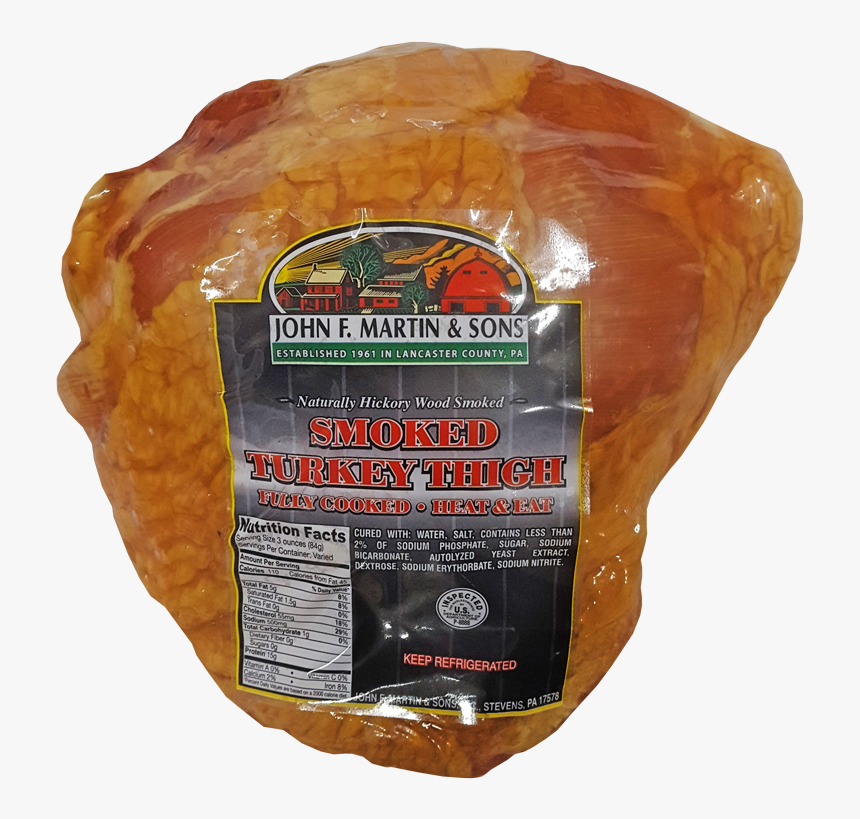 Smoked Turkey Thigh - John F Martin, HD Png Download, Free Download