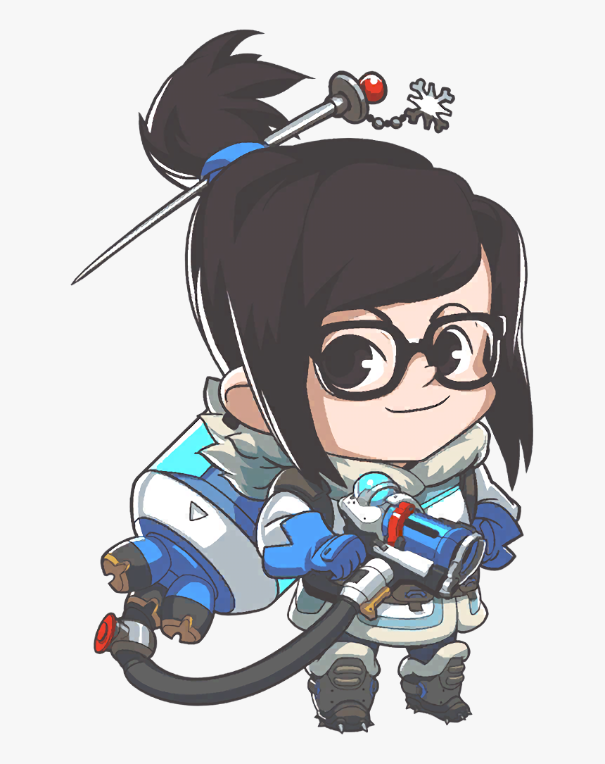 Overwatch Mei Cute Spray, HD Png Download, Free Download
