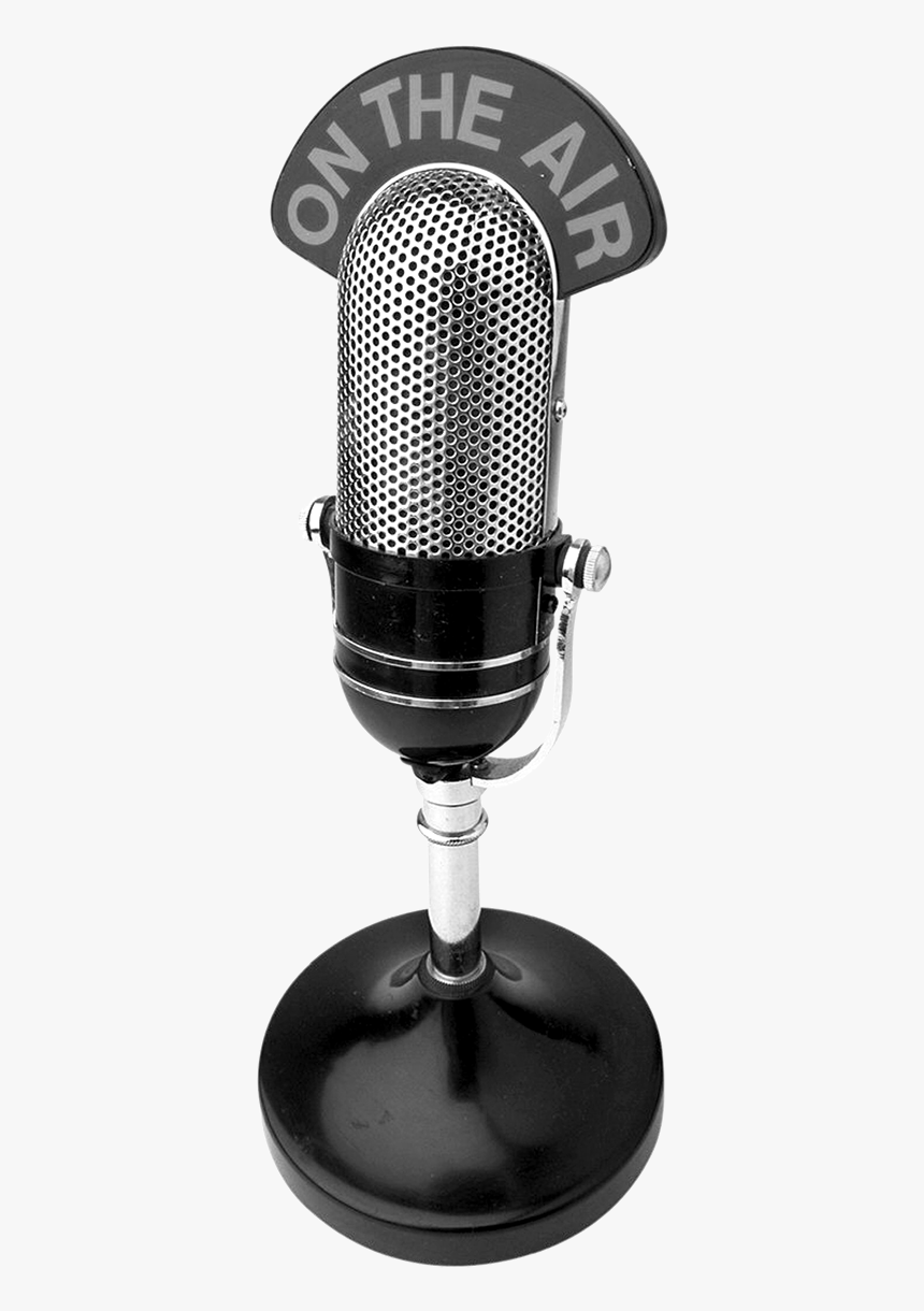 Vintage Radio Microphone - Old Mic Vintage Png, Transparent Png, Free Download