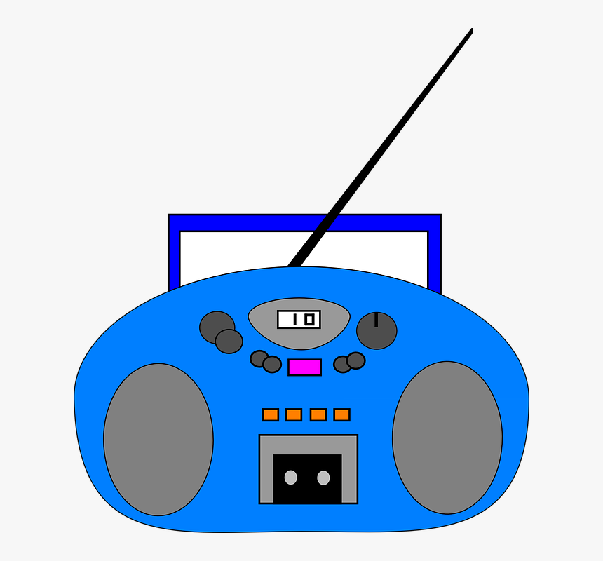 Mic Clipart Animasi - Radyo Clip Art, HD Png Download, Free Download