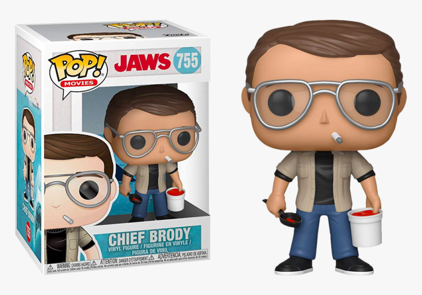 Earlier This Year Funko Released The Long Awaited Jaws - Funko Pop Jaws Brody, HD Png Download, Free Download