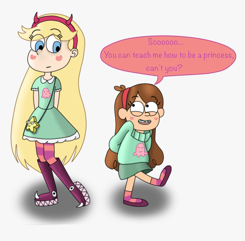 Star Butterfly Gravity Falls , Png Download - Star Butterfly Mabel Pines, Transparent Png, Free Download