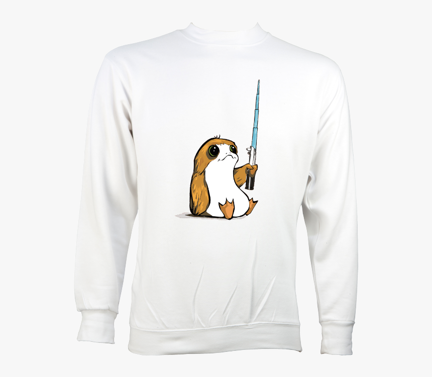 Star Wars Porg - Sweatshirt, HD Png Download, Free Download