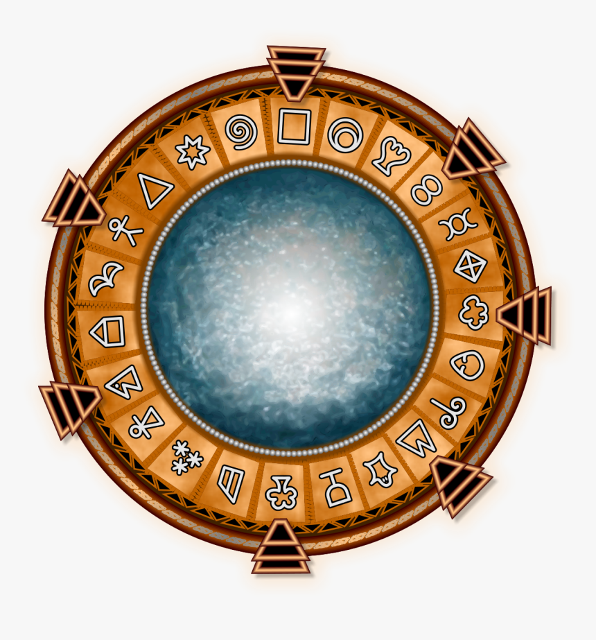 Vector Version Of The Original Energy Symbols Stargate - Circle, HD Png Download, Free Download