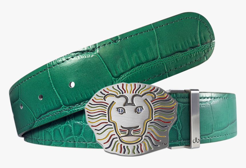 John Daly Crocodile Leather Belt In Green - Belt, HD Png Download, Free Download