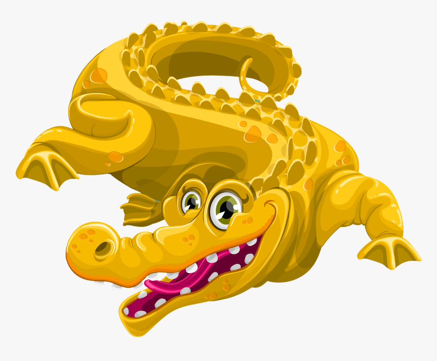 Vines Swirl Png Transparent Image - Head Crocodile Vector, Png Download, Free Download
