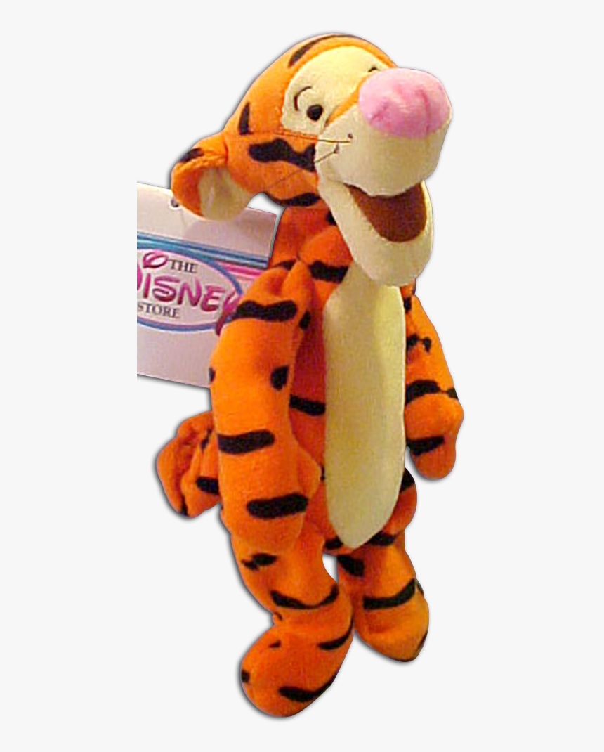 Tigger Winnie The Pooh Plush Stuffed Toy Disney Store - Tigger Bean Bag Plush, HD Png Download, Free Download