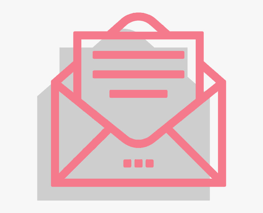 Email Icon - Email Icons Pink Png, Transparent Png, Free Download