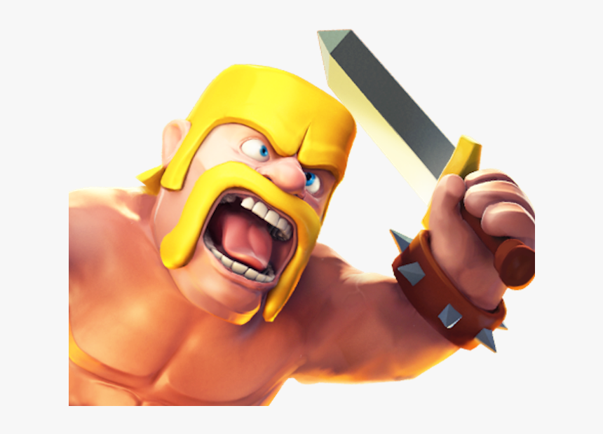 Barbarian Clash Of Clans Png, Transparent Png, Free Download