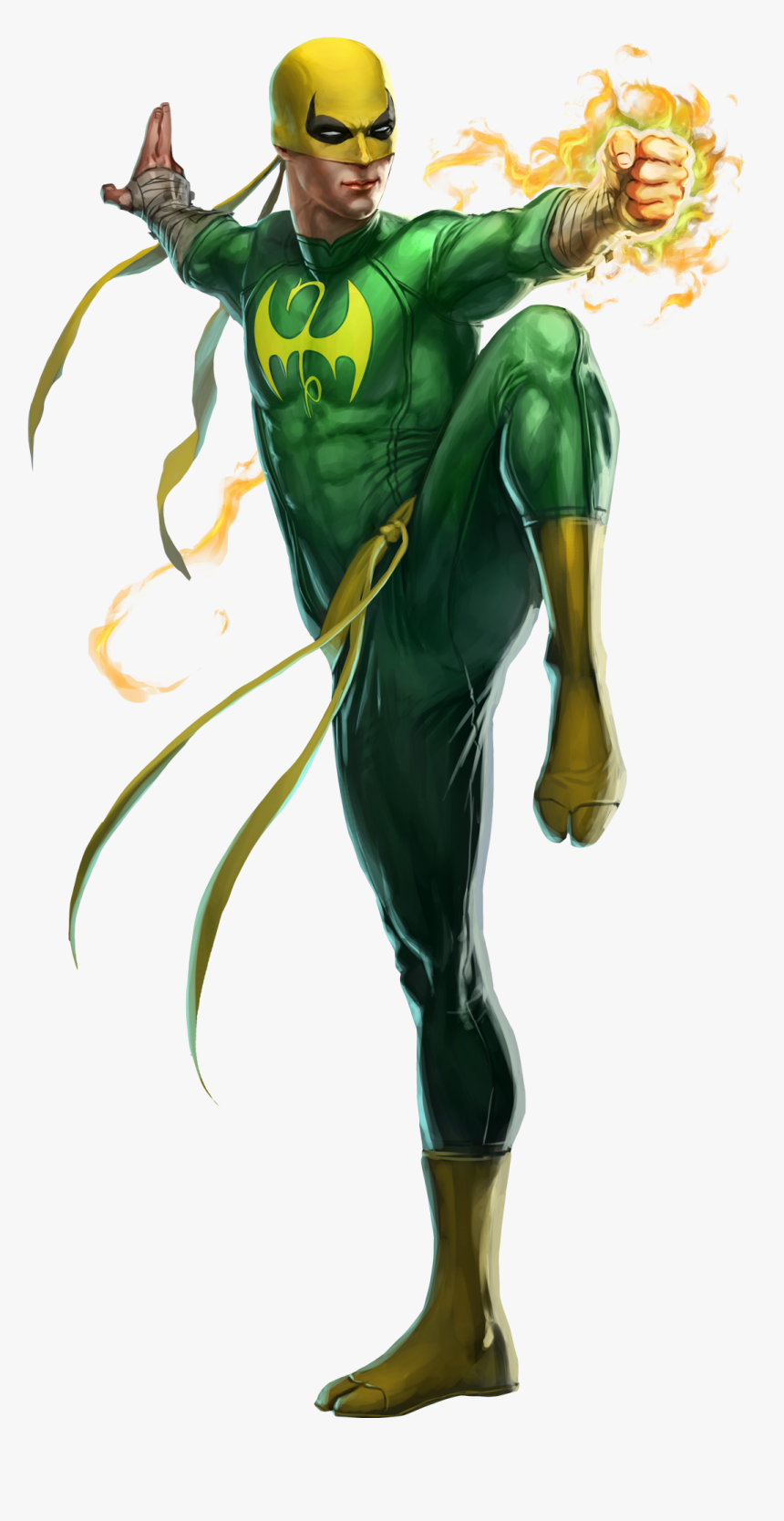 Iron Fist Comic Costume, HD Png Download, Free Download