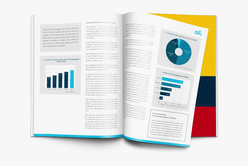 Colombia Research Report - Brochure, HD Png Download, Free Download