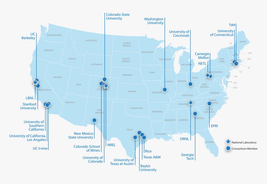 Transparent Outline Us State Map, HD Png Download, Free Download