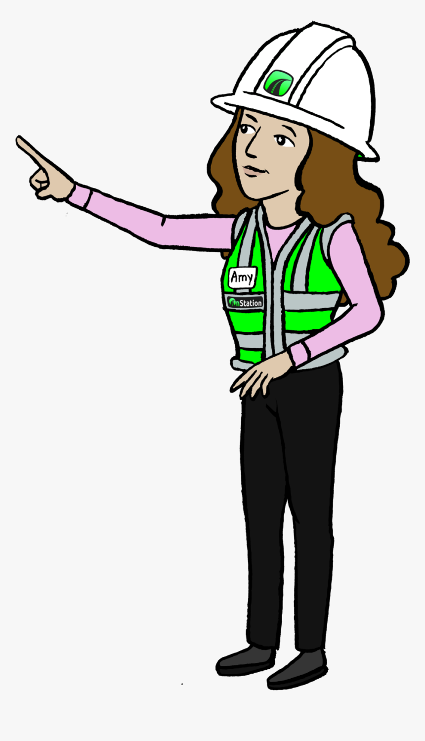 Onstation Amy Point - Cartoon, HD Png Download, Free Download