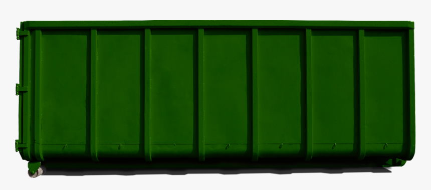 30yard Dumpster Delivered To Your House - Green Dumpster Png, Transparent Png, Free Download