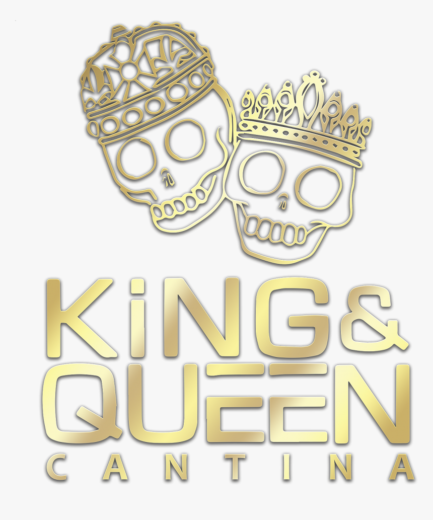 King And Queen Cantina Logo Gold, HD Png Download, Free Download