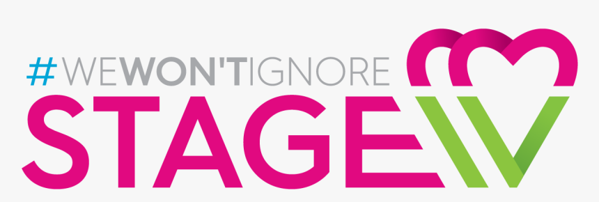 We Won"t Ignore Stage Iv Logo - Heart, HD Png Download, Free Download