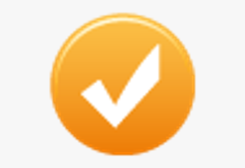 Yellow Check Mark Icon, HD Png Download, Free Download