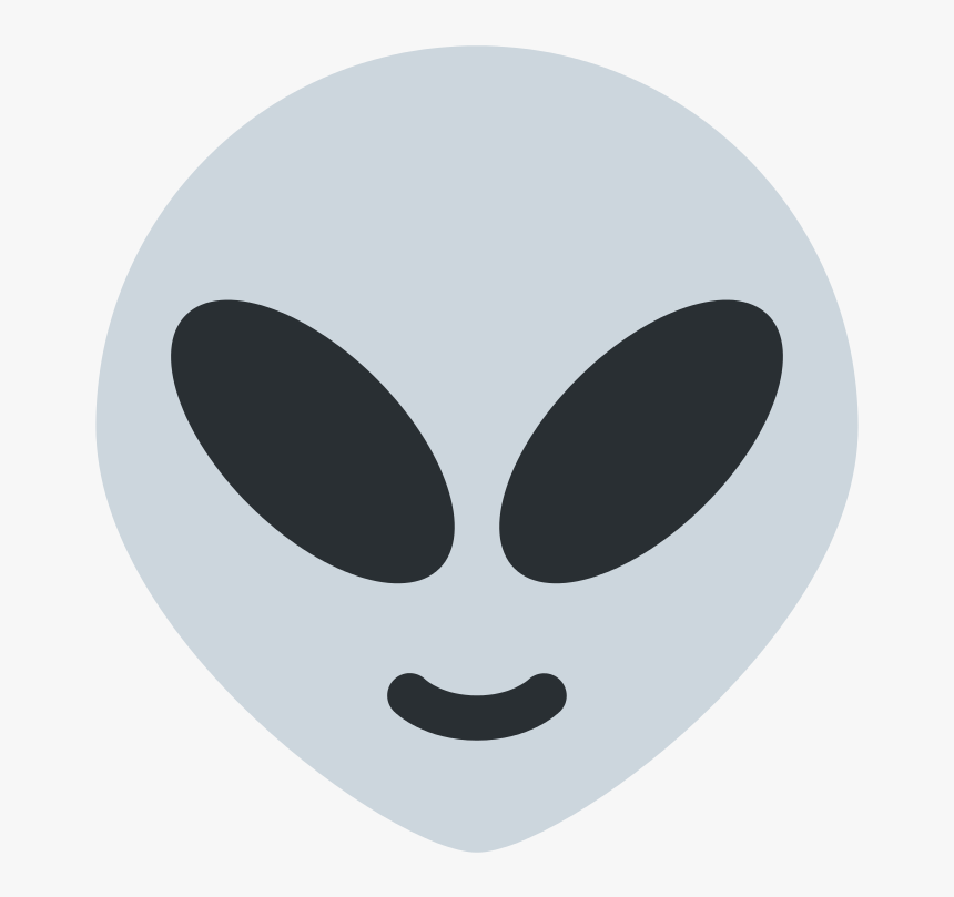 File - Twemoji 1f47d - Svg - Emoji Del Alien Png, Transparent Png, Free Download