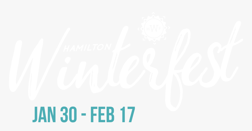 Hamilton Winterfest - Calligraphy, HD Png Download, Free Download