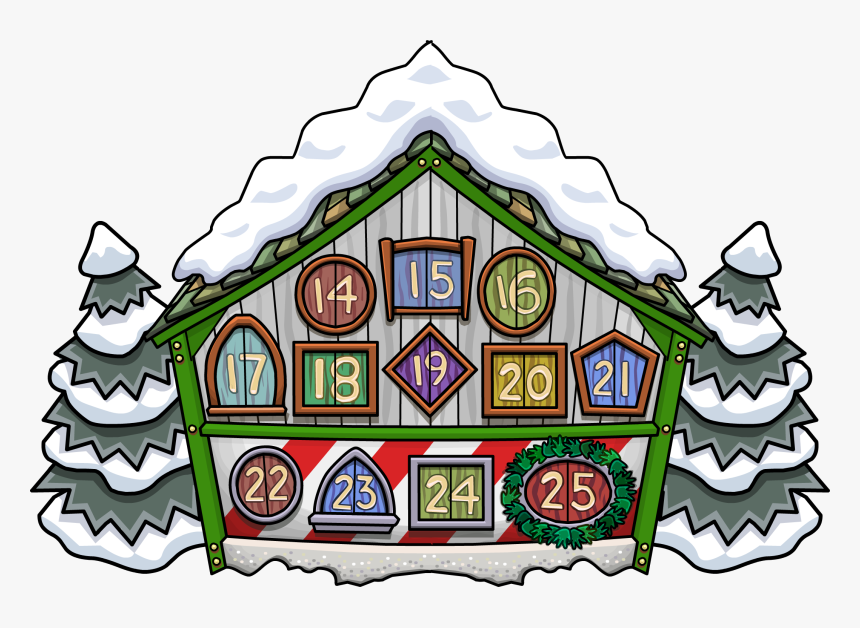 Club Penguin Rewritten Wiki - Club Penguin Advent Calendar, HD Png Download, Free Download