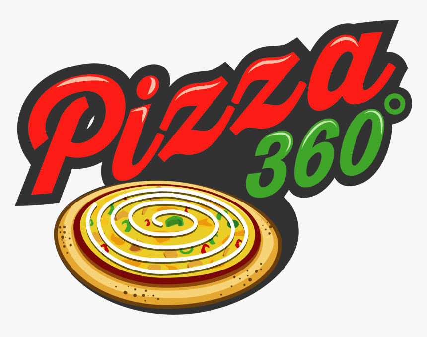 Pizza 360 Degree Green - Pizza 360, HD Png Download, Free Download