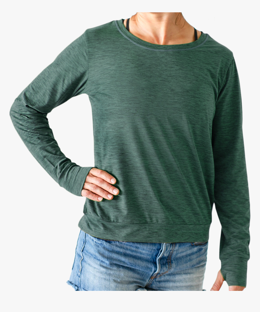 Athleisure Warm Up "
 Class= - Long-sleeved T-shirt, HD Png Download, Free Download