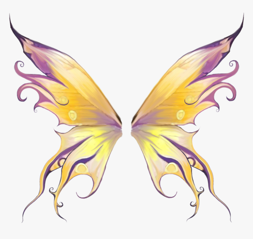 Thumb Image - Butterfly Wings Cartoon, HD Png Download, Free Download
