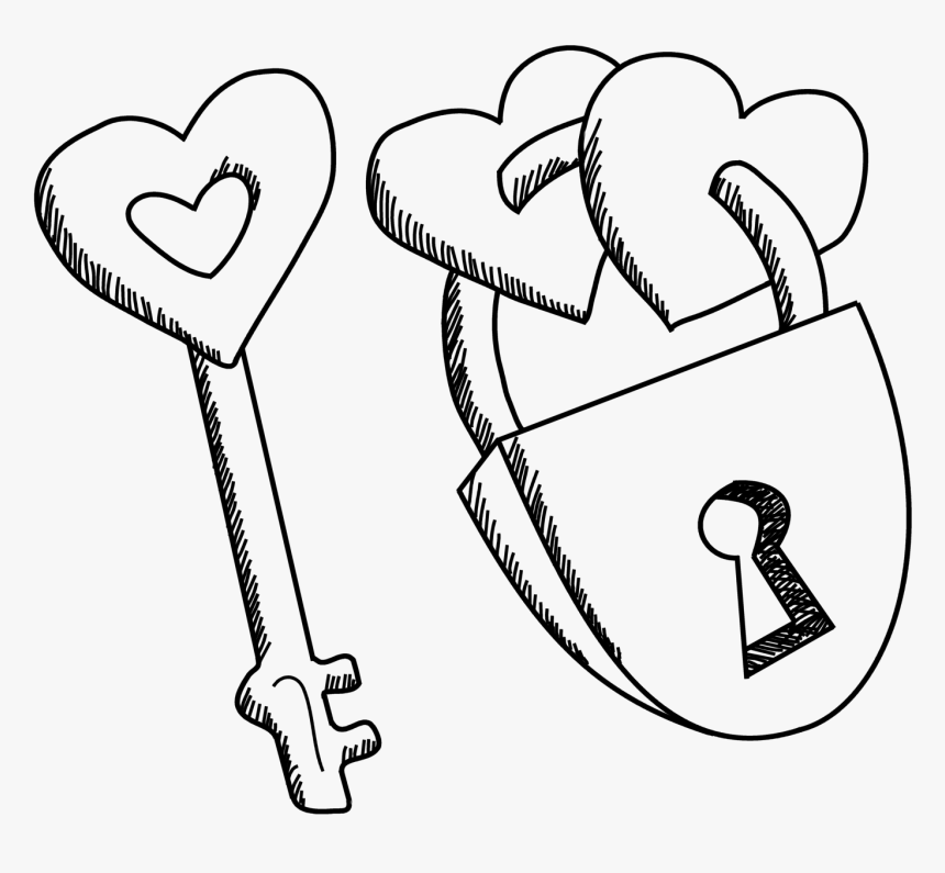 Cute Drawing Easy Heart, HD Png Download - kindpng