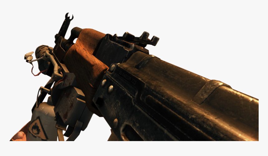 Ak47 Reloading Flamethrower Bo - Firearm, HD Png Download, Free Download