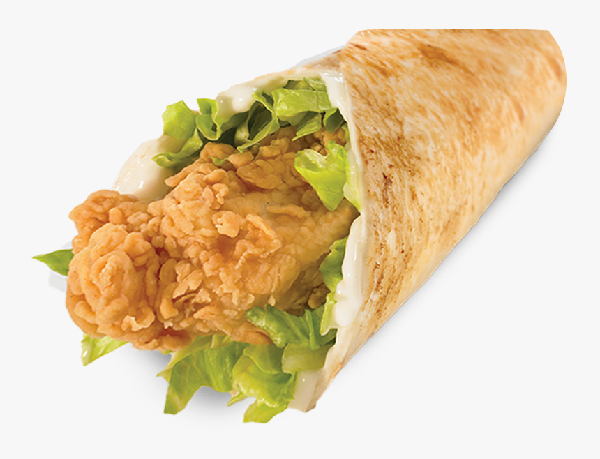 Transparent Tortilla Wrap Clipart - Tender Wrap Texas Chicken, HD Png Download, Free Download