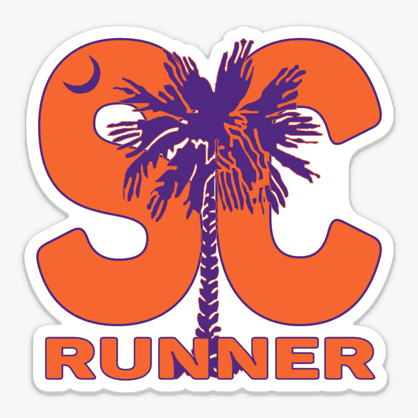 South Carolina Runner Sticker, HD Png Download, Free Download