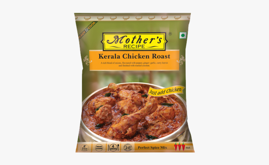 Mother"s Recipe Kerala Chicken Roast Masala Mix 80 - Mother's Kerala Chicken Roast 100, HD Png Download, Free Download