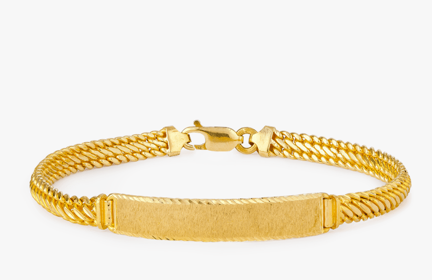 18ct Gold Men"s Bracelet - Bracelet For Men In Gold, HD Png Download, Free Download
