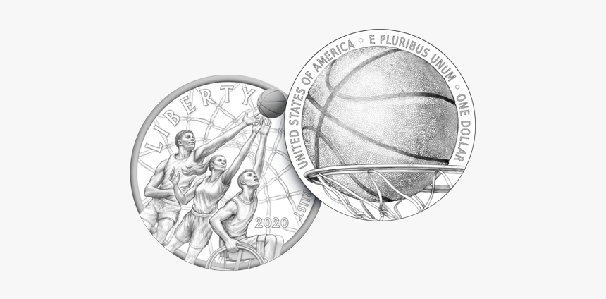 2020 Basketball Hall Of Fame Commemorative Coin Program - Basketball Hall Of Fame Commemorative Coin, HD Png Download, Free Download
