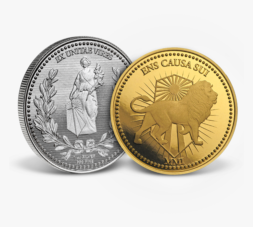 1oz Gold And Silver John Wick Coin, HD Png Download, Free Download