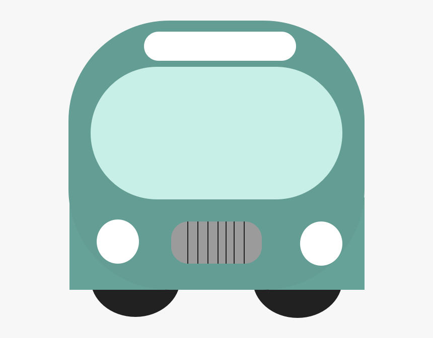 Bus Icon@2x - Circle, HD Png Download, Free Download